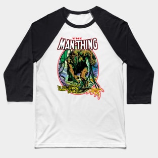 VINTAGE HORROR MAN-THING 1974 Baseball T-Shirt